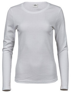Damen Shirt Langarm enger geschnitten Bio - Baumwolle bis 3XL - TeeJays