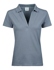 Damen Stretch Polo Shirt Kurzarm Bio - Baumwolle - TeeJays