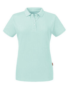 Damen Pure Organic Polo Shirt Kurzarm 8 verschiedene Farben - Russell Pure Organic
