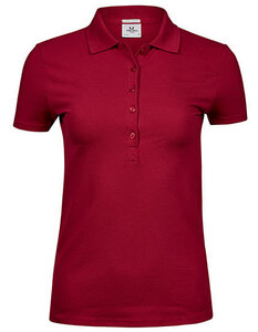 Damen Stretch Polo Shirt Kurzarm Bio - Baumwolle in 20 verschiedenen Farben - TeeJays