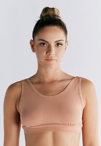 Damen Bustier Envelope Bio-Baumwolle Sport BH Top T-Shirt "ALBERO 1513" - Albero
