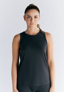 Damen Yogatop T-shirt Sleeveless Top aus TENCEL Modal "True North 1214" - True North