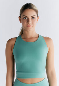 Damen Crop Top aus Bio-Baumwolle Bauchfreies Yogatops T1220 - True North