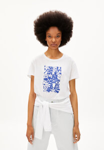 NELAA FLORAL - Damen T-Shirt Loose Fit aus Bio-Baumwolle - ARMEDANGELS