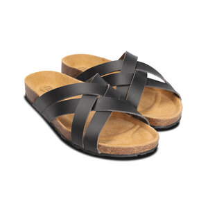 NAE Lilac Black - Vegane Unisex Sandalen - Nae Vegan Shoes