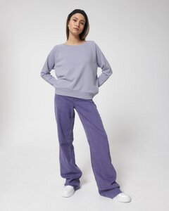 Vegan - Pulloversweater im Boxi Style - Weit geschnitten / Lavendel - Kultgut
