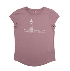 Papierhafen Leuchturm Frauen T-Shirt aus Bio-Baumwolle - ilovemixtapes