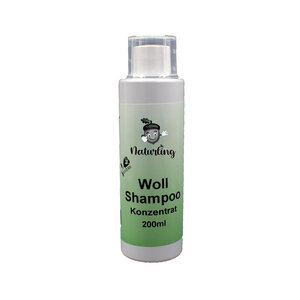 naturling Woll Shampoo 200ml - flüssiges Waschmittel Konzentrat - naturling