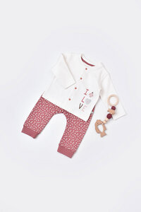 Biorganic Little Love Pyjama Set ‒ Langarmshirt & Hose - Biorganic