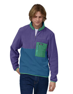 Fleece-Pullover - M's Microdini 1/2 Zip P/O aus recyceltem Polyester - Patagonia