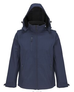 Softshell - Systemjacke 3 in 1 Wasserabweisend und Atmungsaktiv - Sol's