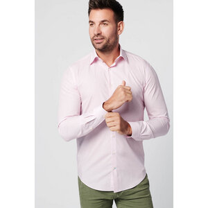 Nachhaltige Langarm Herren Hemd Apple und Pink Business  - SKOT Fashion