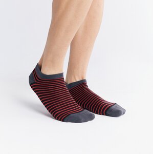 2 oder 4 Paar Sneaker Socken Ringel Bio-Baumwolle Söckchen "ALBERO" - Albero
