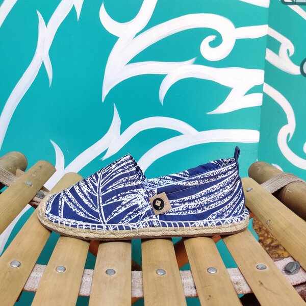 REFISHED fair fashion Espadrilles 'HAPPINESS' (Leaf) Avocadostore
