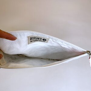 Täschchen 'BAG-IN-BAG' (S) - upcycelte Fischfuttersäcke - REFISHED fair fashion