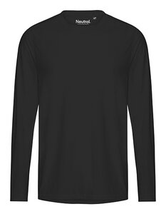 Herren / Unisex Langarm T-Shirt Rundhals Recycled Sportshirt Unterziehshirt - Neutral®