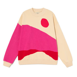 Sweatshirt - Pink Valley Sweatshirt - aus Biobaumwolle - thinking mu