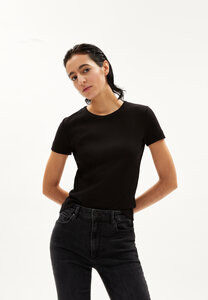 KARDAA - Damen Ripp-T-Shirt Regular Fit aus Bio-Baumwoll Mix - ARMEDANGELS
