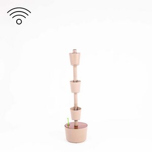 Vertikaler Blumentopf mit Wifi-Selbstbewässerung; 3 Blumentöpfe - CitySens