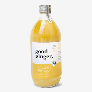 Bio Ingwerkonzentrat + Zitrone - good ginger