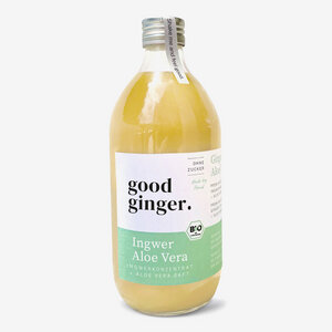 Bio Ingwerkonzentrat + Aloe Vera - good ginger