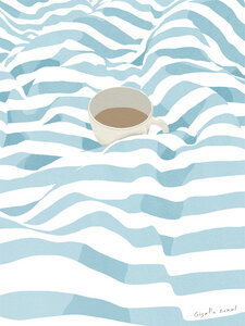 Wandbild / Poster / Leinwand  - Coffee in Bed - Photocircle