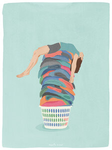 Wandbild / Poster / Leinwand  - Laundry Day - Photocircle
