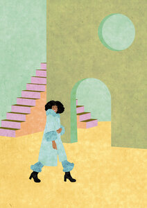 Wandbild / Poster / Leinwand  - Return To Pastel Dreams - Photocircle