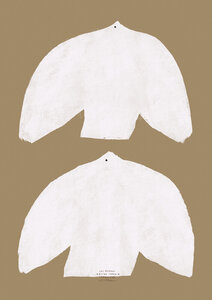 Wandbild / Poster / Leinwand  - Printed wall art with white bird pair - Photocircle