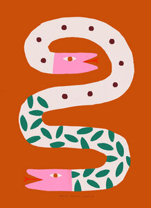 Wandbild / Poster / Leinwand  - Snake print - Photocircle