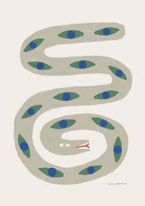 Wandbild / Poster / Leinwand  - Snake print - Photocircle