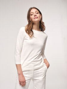 U-Boot Shirt 3/4 Arm aus Bio-Baumwolle - LANIUS