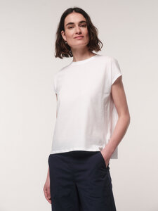 Shirt mit überschnittener Schulter aus Bio-Baumwolle - LANIUS