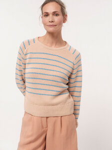 Pullover mit Streifen aus Bio-Baumwolle - LANIUS