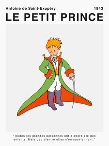 Poster / Leinwandbild / Wandbild - Le Petit Prince - Toutes les grandes personnes - Photocircle