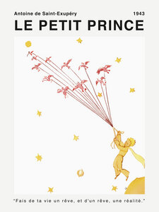 Poster / Leinwandbild / Wandbild - Le Petit Prince - Fais de la vie un rêve - Photocircle