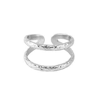 Größenverstellbarer BOHO Ring ca. Ø 17 - 19mm von Elektropulli - ELEKTROPULLI