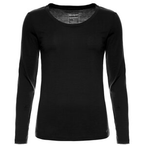 Merino Shirt Langarm Regularfit 150 Damen weiter Halsausschnitt - Kaipara - Merino Sportswear