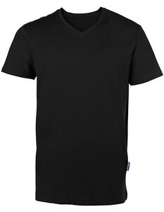Herren T-Shirt V-Ausschnitt 8 Farben bis Größe 6XL aus zert. Bio - Baumwolle Unisex - HRM