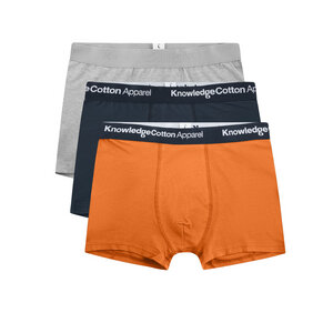 3er Pack Boxershorts - solid colored underwear - KnowledgeCotton Apparel