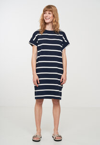 Damen Jerseykleid aus Bio-Baumwolle | Dress SASA STRIPES recolution - recolution