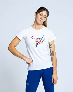 Barcelona 92 women's LIMITED EDITION performance Tee - The Running Republic