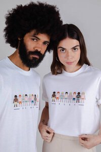 T-Shirt Unisex - Playmobil Play T-Shirt - aus Bio-Baumwolle - Brava Fabrics
