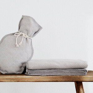 EMMA Kuschelset - weiche Bio- Decke + Wärmflaschenbezug | Made in Germany - RIEMA Germany
