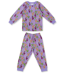 Kinder Schlafanzug aus Biobaumwolle mit Allover Druck - Sense Organics & friends in cooperation with GARY MASH
