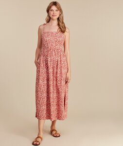 Midi Kleid - Viviana Floral Dress - aus Bio-Baumwolle - People Tree