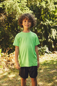 Kinder Sportshirt T-Shirt bis Gr. 158 Regular Schnitt atmungsaktiv Recycling Material - Neutral®