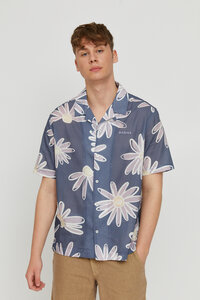Kurzarm Hemd - Honolulu Shirt - aus Bio Baumwolle - Mazine
