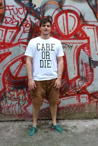 CARE OR DIE T-Shirt - Avocado Store