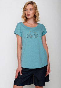 Bike City Ride Cool  - T-Shirt für Damen - GREENBOMB